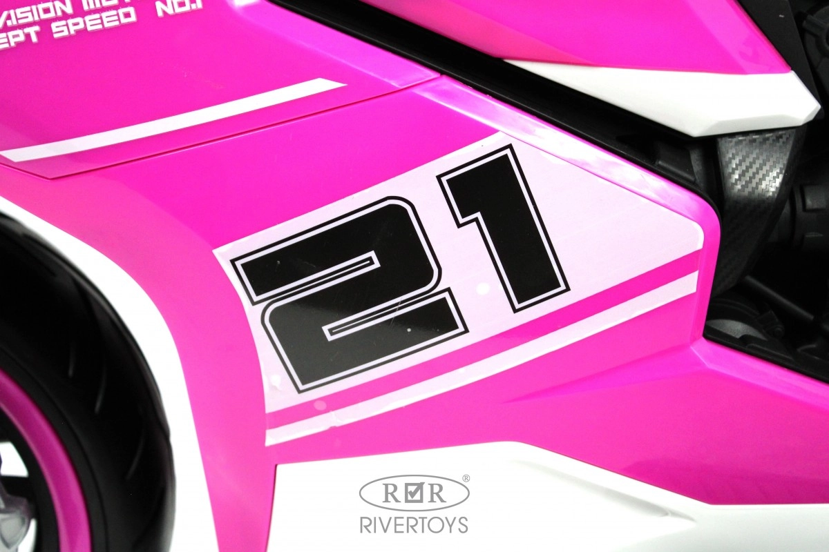 Детский электромотоцикл RiverToys C005MC розовый lz6im52vm2upfgl1175st8maof8xr8vh