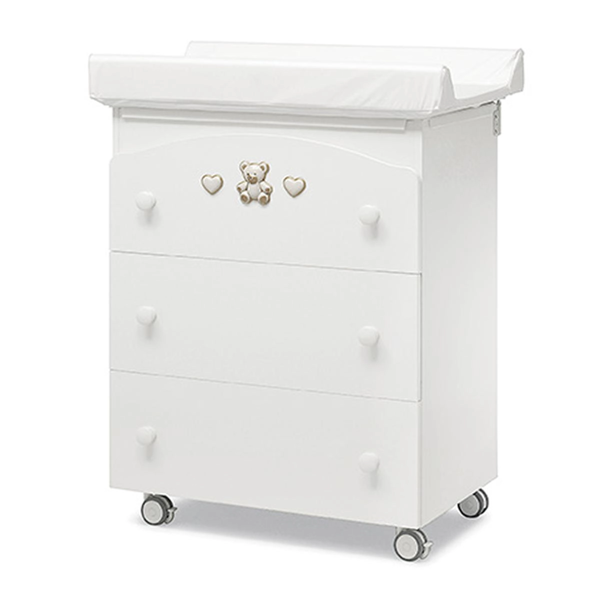 Пеленальный комод Erbesi Tippy Jolie Белый 1ycjjkmj9ay6lnfj43lthj9pn9huedc3