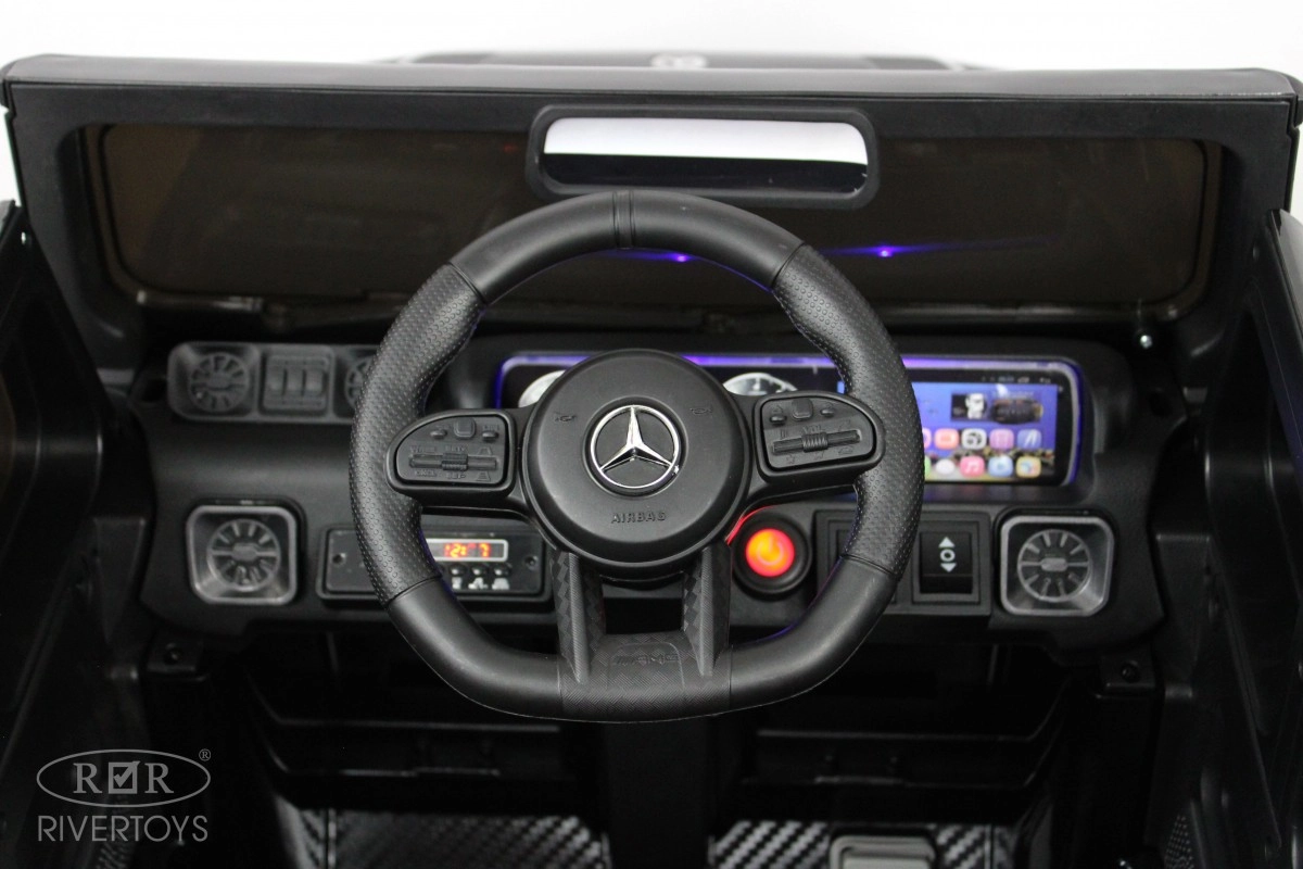 Детский электромобиль RiverToys Mercedes-AMG G63 K999KK черный глянец uysjwx488ukw6yyhcmbx0awmktv7evxz