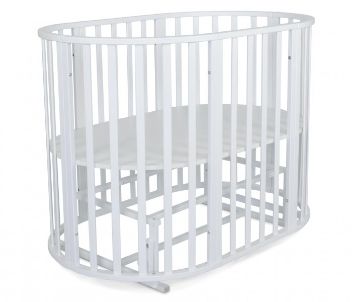 Кроватка-трансформер 9 в 1 Sweet Baby Delizia V2 с маятником Белый cbeim6kg112qoa6rpky5bvapo1394diy