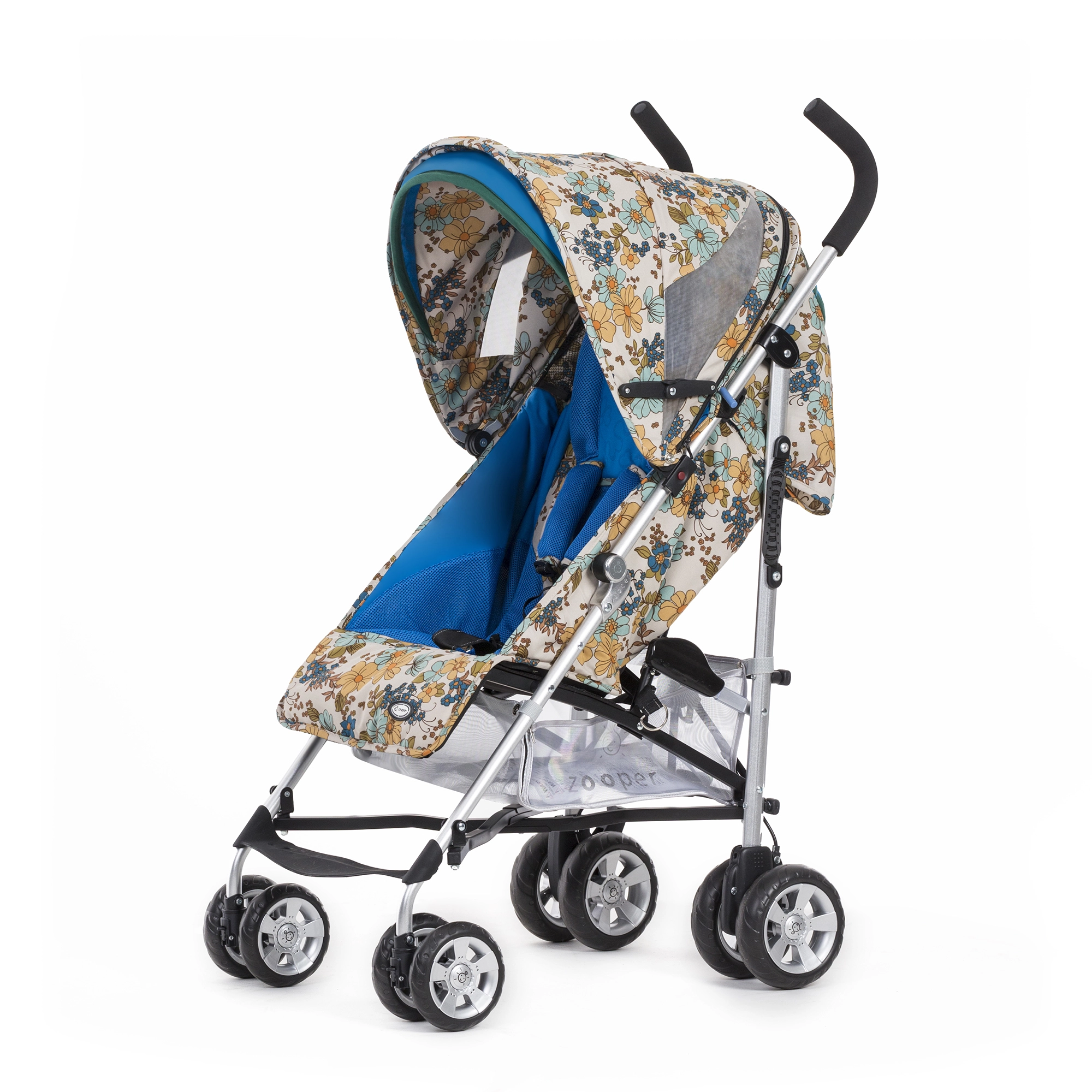 Коляска-трость Zooper Twist Flowers + Kit - Mountian Flowers