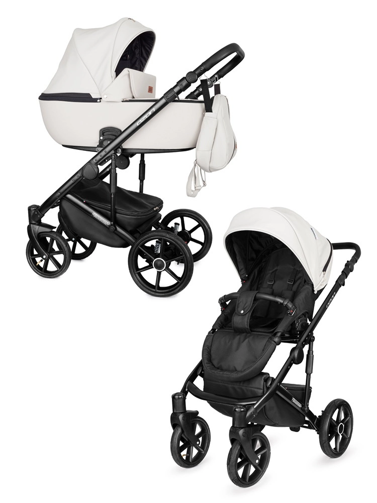 Коляска 2 в 1 RIKO BASIC OZON 07 белый o2j6sg265em40p6x83j0dcv1e90sbd58