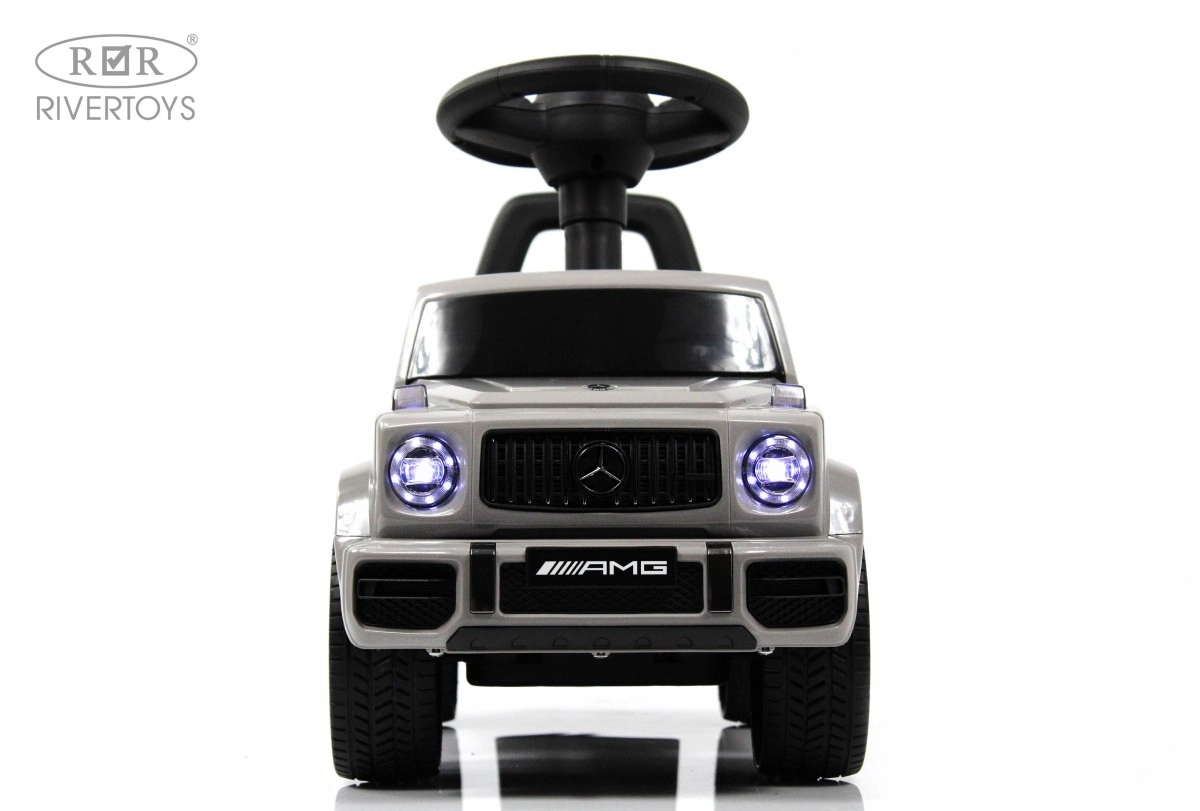 Детский толокар RiverToys Mercedes-Benz G63 Z001ZZ-D серый бриллиант zbcpvg5q8boli6kaffcpb9g3njawptrq