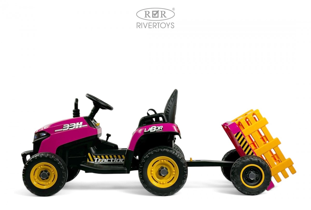 Детский электромобиль RiverToys K111KK розовый g2eowfoju75xr37dm85hf195vfglooog