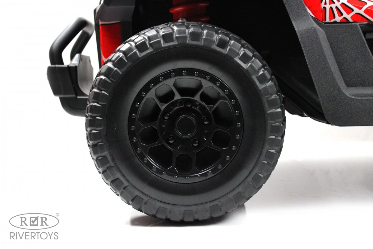 Детский электромобиль RiverToys Buggy P333PP красный Spider u7bf8w6p8dbp6vexpyuu1lgd99vfr5c8
