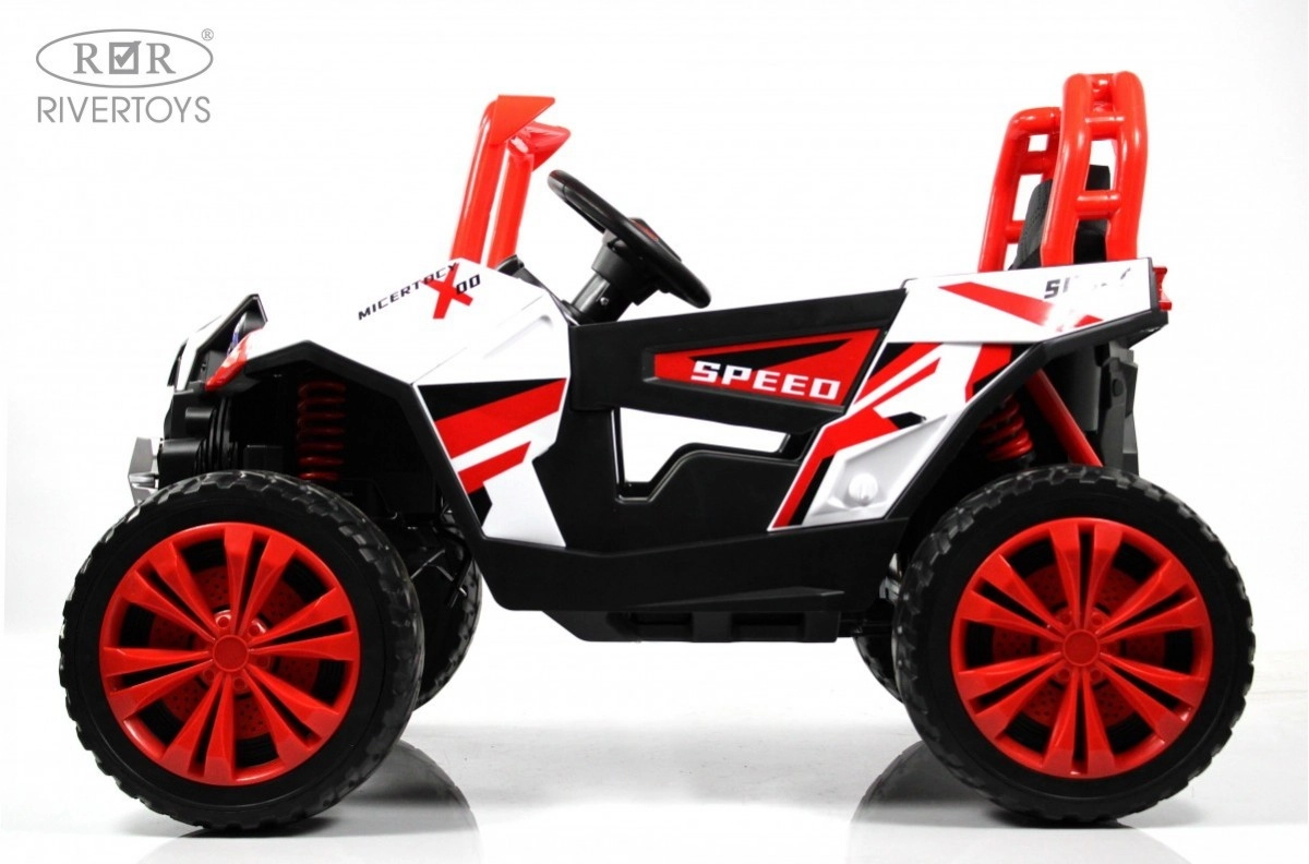 Детский электромобиль RiverToys F888FF 4WD красный q2zv10l8zu0h389caumvmsryi7fo5kh2
