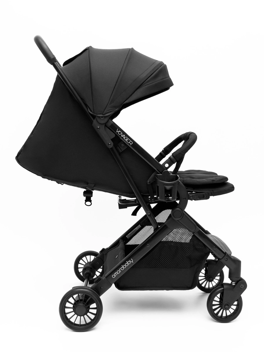 Прогулочная коляска Amarobaby Voyager Черный 53ipd54r5l2kawoc07se5cdghy5dzaio