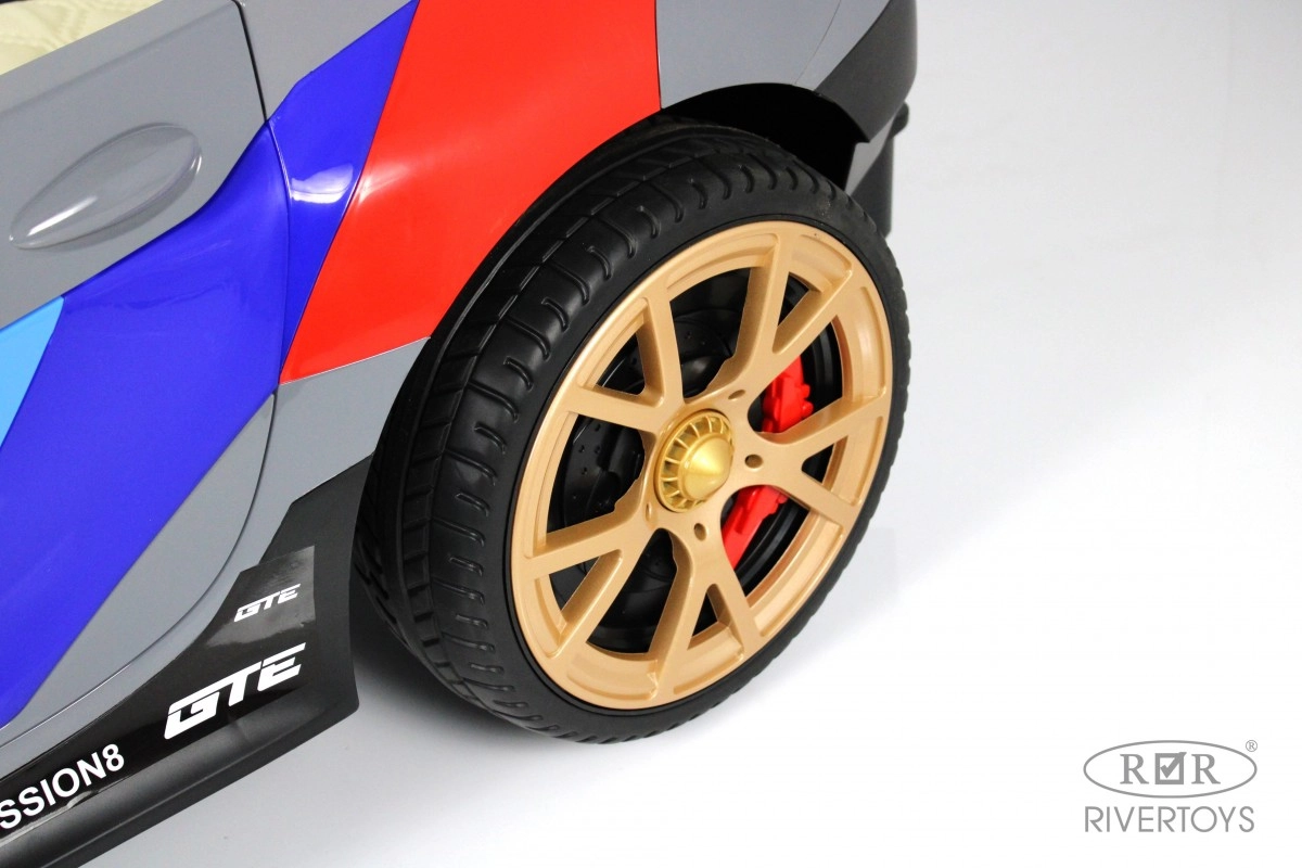 Детский электромобиль RiverToys F555FF серый глянец j8k8ltf2y6kizim63wryub2uf3alk5nc