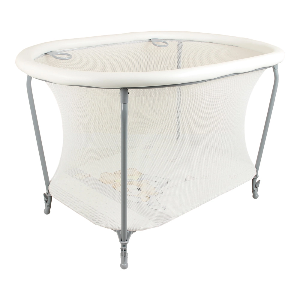 Манеж детский Globex Овал коллекция Мишки Серый 108133608-manezh-detskii-globex-oval-kollekciya-mishki-serii