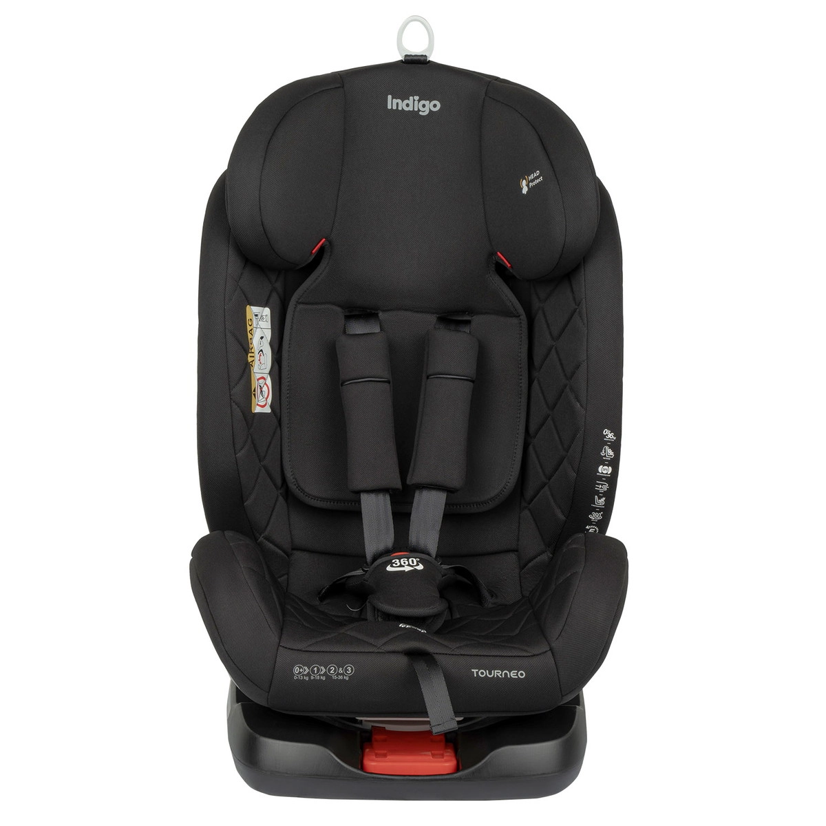 Автокресло Indigo TOURNEO ISOFIX черный fz5oidq71cpia0i91e05o95m10wcy3i2