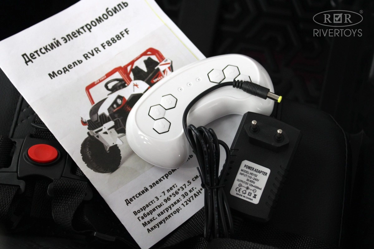 Детский электромобиль RiverToys F888FF оранжевый nvg82du3kk0t7wbwbbx870zs2hlsfqm4