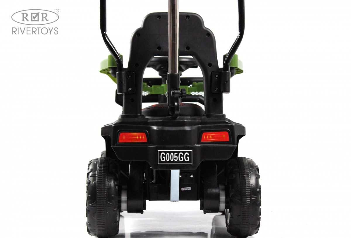 Детский электромобиль RiverToys G005GG зеленый rivxlnzq8wzwwfa5wqtdtrxivo0ebv0l