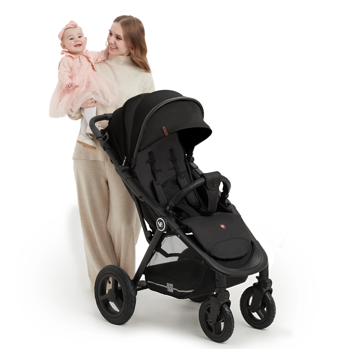 Прогулочная коляска Sweet Baby Egoista Black gutwtm0s42tymlrwyskloltqpsn6pn3c