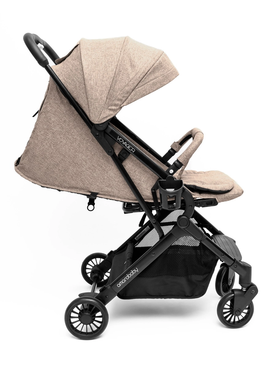 Прогулочная коляска Amarobaby Voyager Коричневый qh7lb2etgm06zgga2q138c7s2m1kmlm6