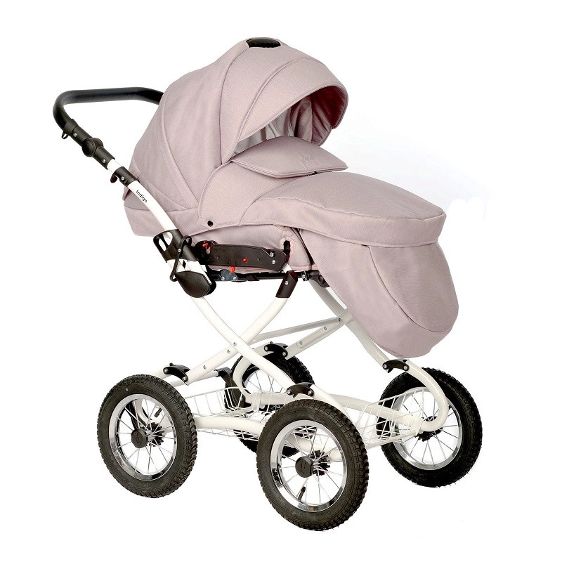 Коляска 2 в 1 Indigo BARBARA Classic розовый o9ts86mtyo6ru32npjhgl1jpbouk5d67