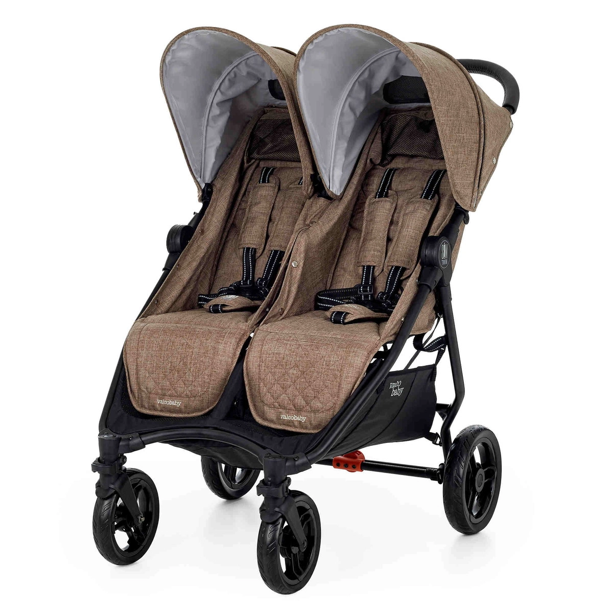 Прогулочная коляска для двойни Valco baby Slim Twin Tailormade Cappuccino kprarjvq48clckjfurbvis1io9a5k8fr
