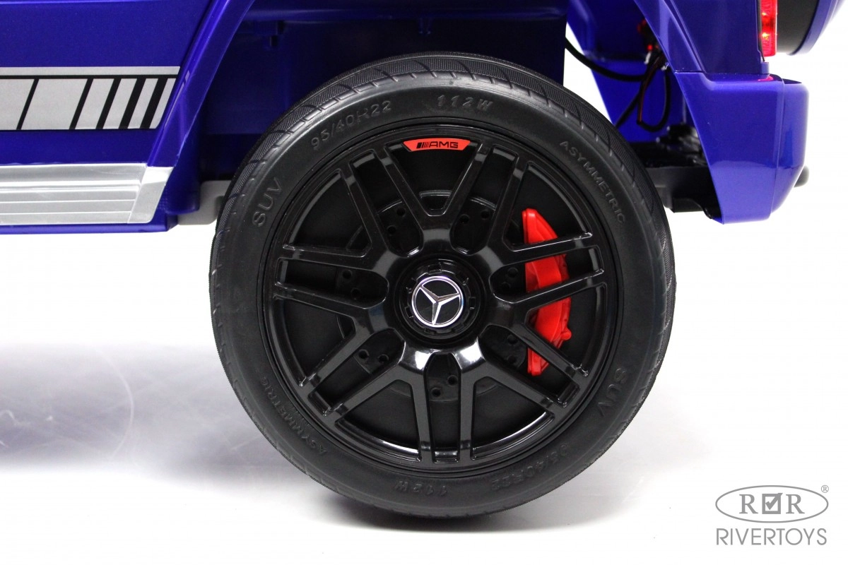 Детский электромобиль RiverToys Mercedes-AMG G63 K999KK синий глянец hq5rqxuxdyr7xwirl13p0cltx450ymt6