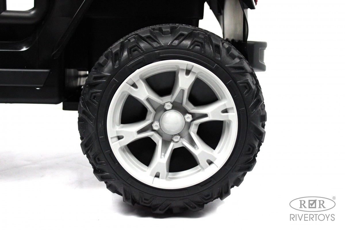 Детский электромобиль RiverToys T222TT 4WD черный 9wrb0fepatcxjafdyhldb58p3tqqx3tg