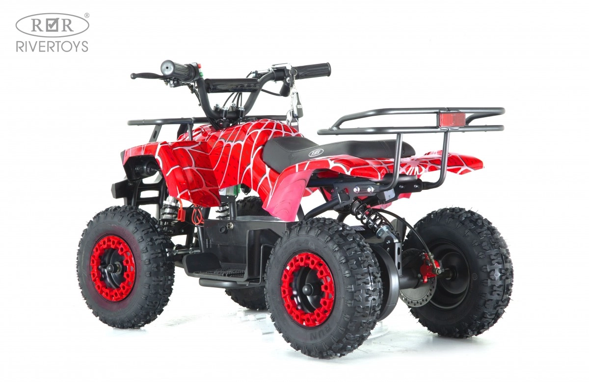 Детский электроквадроцикл RiverToys TIKI красный спайдер u16la8x9pp422f6m1mi2aheoqpzcikd6