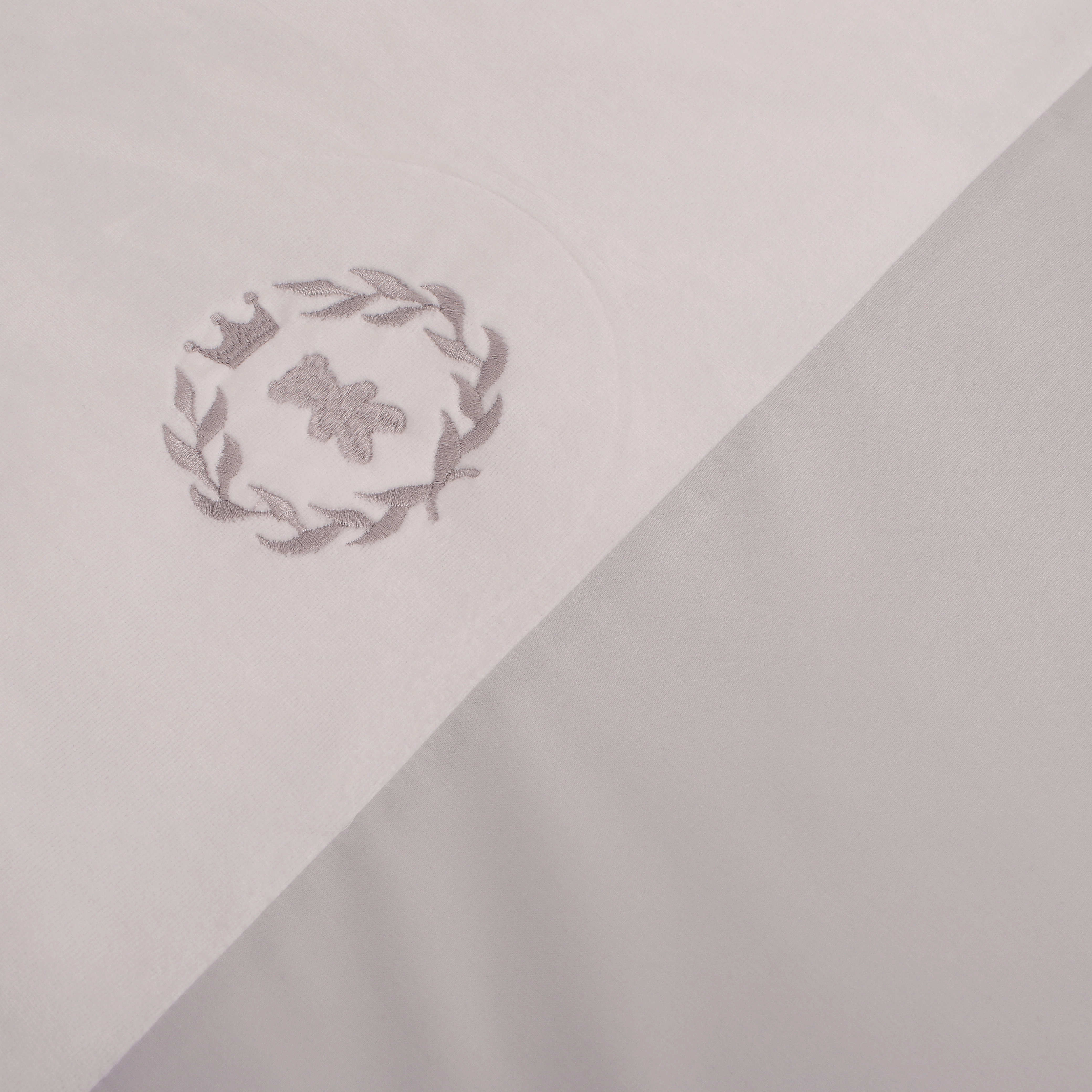 Сменный комплект постельного белья Lepre Velour, 3 предмета (125*65) Серый 108131538-smennii-komplekt-postelnogo-belya-lepre-velour-3-predmeta-12565-s