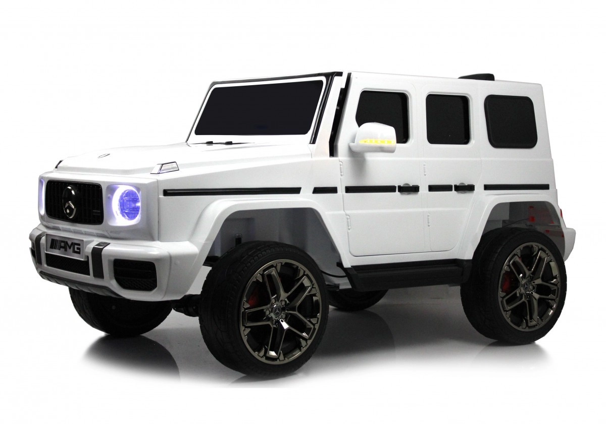 Детский электромобиль RiverToys Mercedes-AMG G63 G111GG, 24V белый nok8vxs5qv8o5l51z7o4zht2urdjo82g