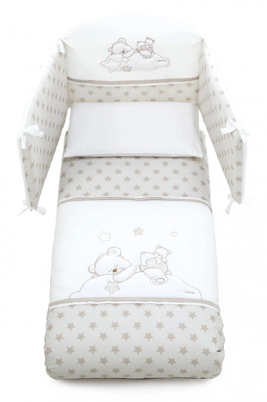 Комплект белья 4 предмета Italbaby Sogni d Oro белый 1zwridstj6xtpcp11qm3ot8yxxube5ze