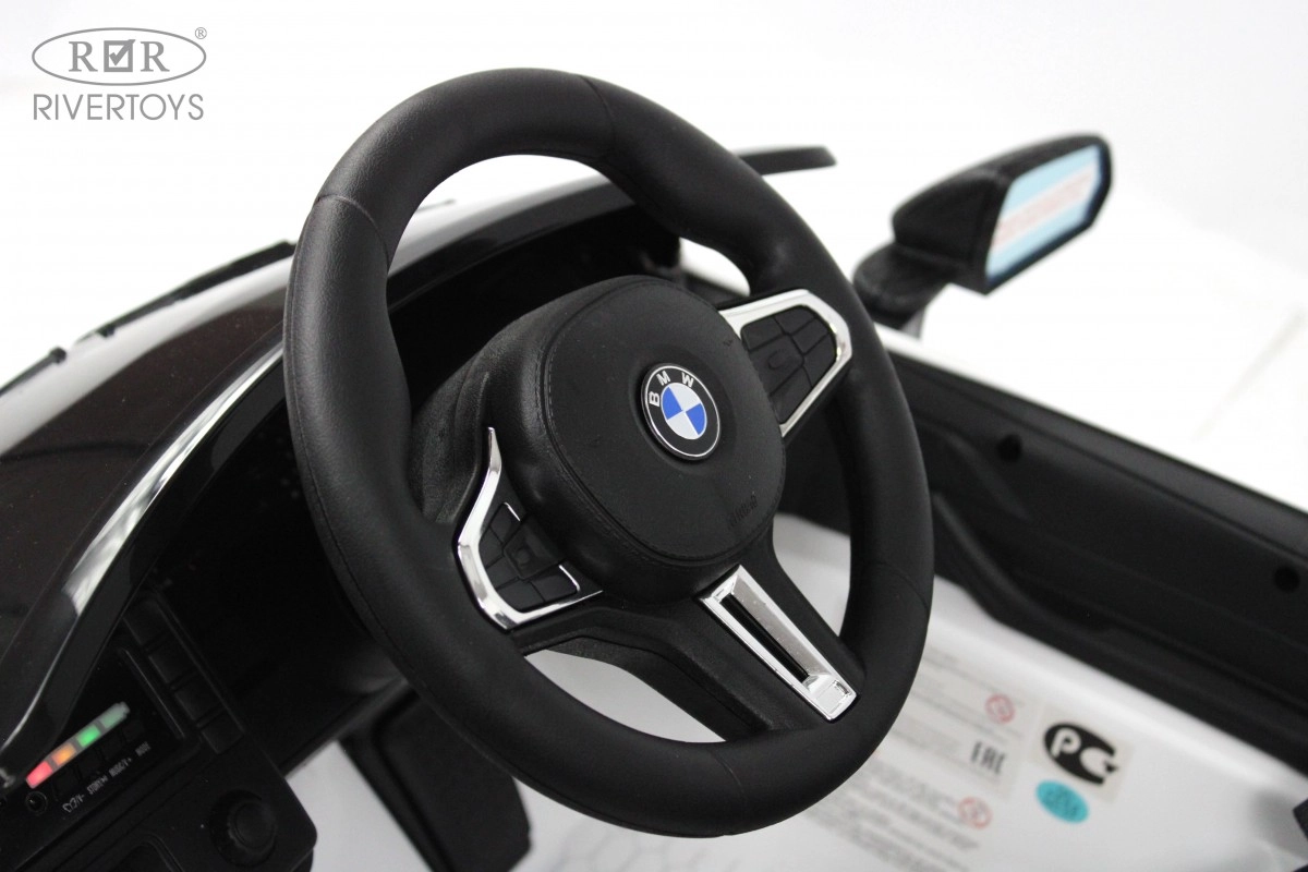 Детский электромобиль RiverToys BMW M4 A004AA белый 0qjlb0sza895tzfmievfiyyspqjghj2x