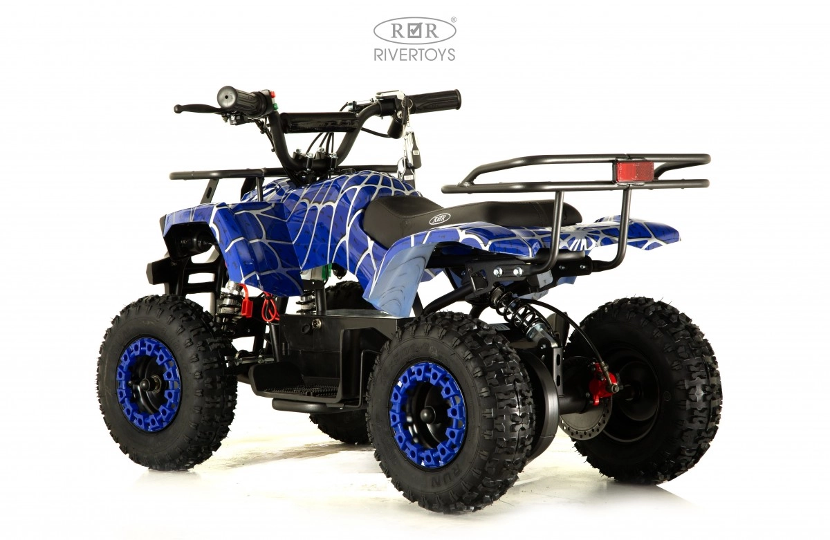Детский электроквадроцикл RiverToys TIKI синий спайдер ol1khl5i2ytclxs7vf8xwxehfudzy90r