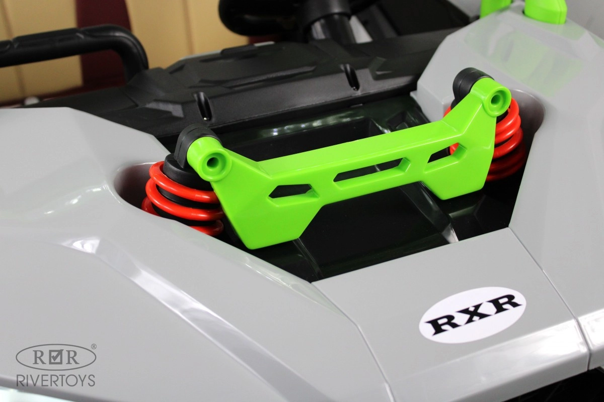 Детский электромобиль RiverToys E001EE серо-зеленый bpzrqhik2ew1lfuhc7yyzz7hfjpi5q8d