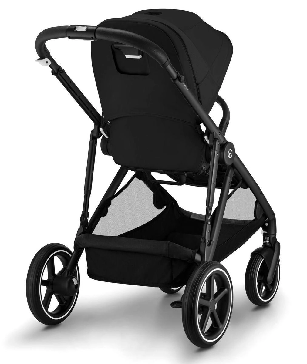 Прогулочная коляска Cybex Gazelle S BLK Moon Black с корзиной и дождевиком psbbrb6p2x938rm0h4s52aaidagzktl3