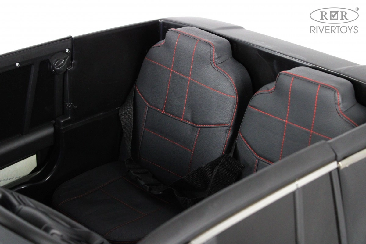 Детский электромобиль RiverToys K070PX черный глянец s96z8jvae523vnykkstkq6mgch6q8meh