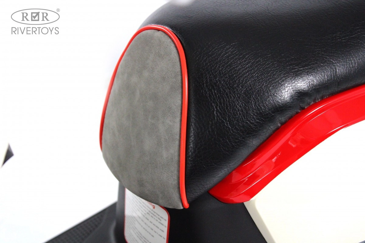 Детский электромотоцикл RiverToys Z555ZZ бежево-красный xmi1x3qng4kh75c9iu0gtwf7n0xue7b5