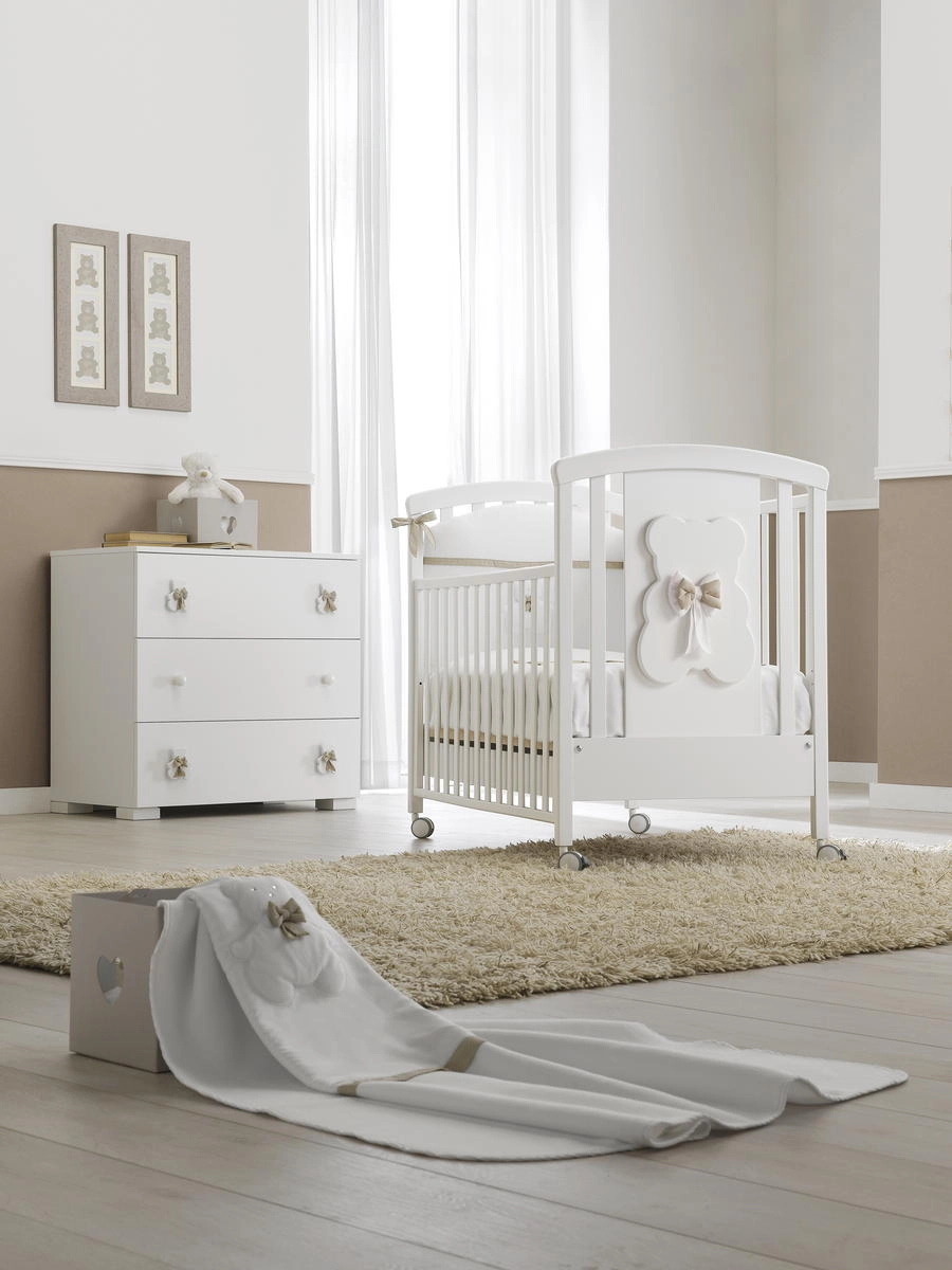 Тумба Erbesi Dudu 3 ящика Белый/Песочный 3lcrylfa15c5xjybheqaq7di8eix2k0g