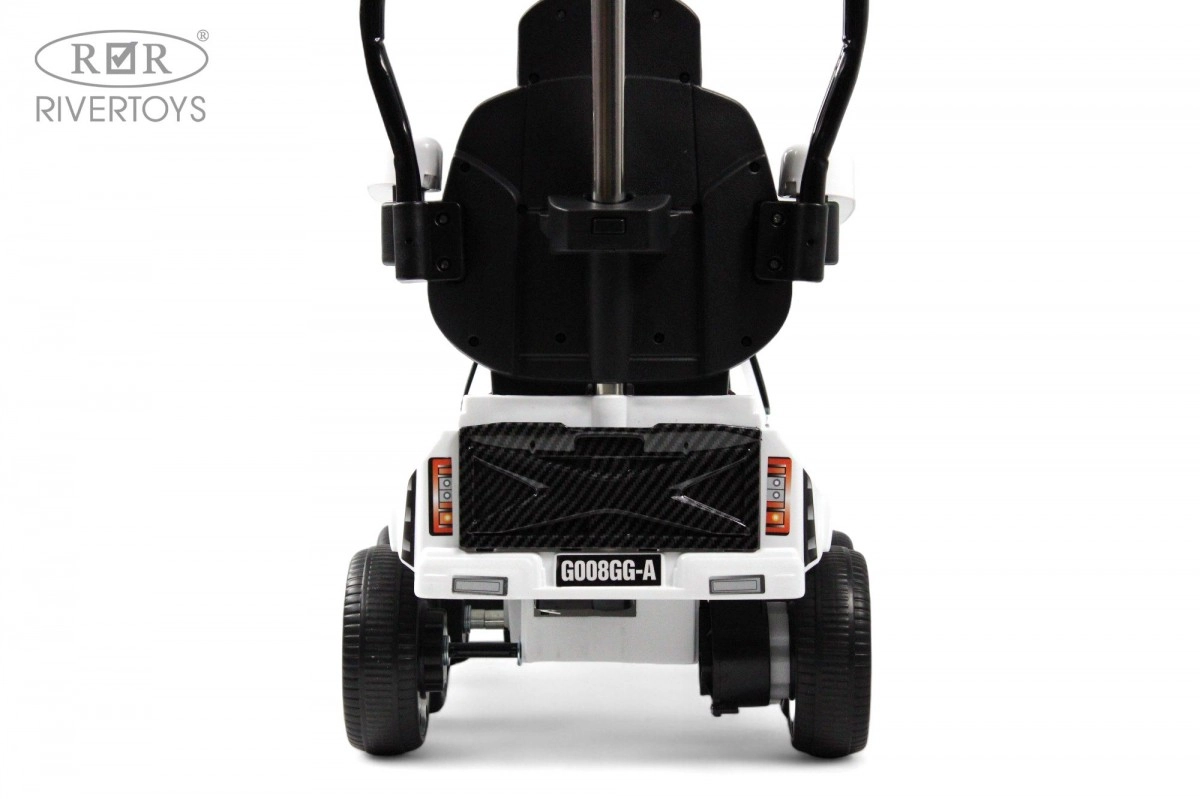 Детский электромобиль RiverToys G008GG-A белый 0jthyggozd3fmiygo15n2xkzoyqgnzc5