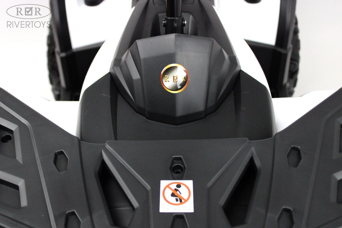 Детский электроквадроцикл RiverToys H999HH белый 4ih35tomobdkvmwdxckx48alyb5mptbf