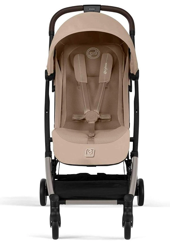 Прогулочная коляска Cybex Orfeo TPE Almond Beige с дождевиком и бампером6