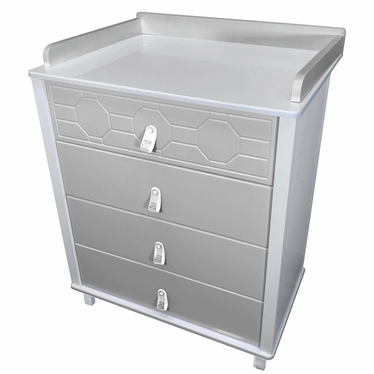 Пеленальный комод Sweet Baby Nuovo Серый/белый 1ganfalnyxo04h0adwcaqdo5sa1w4zae