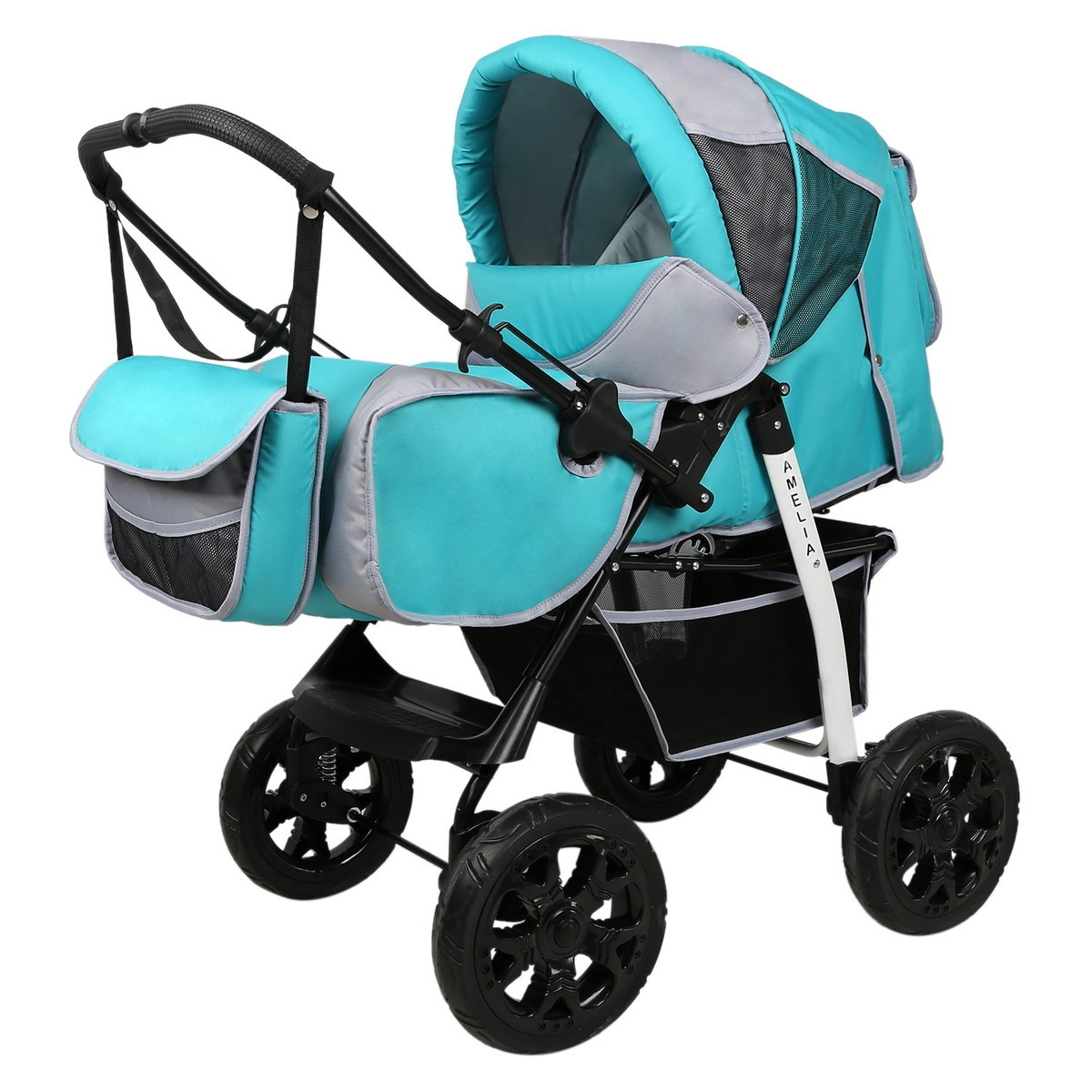 Прогулочная коляска Alis AMELIA I  бирюзовый+св.серый a4qrrkvkpzvl1kwqzxhmo4awhyf5egk0