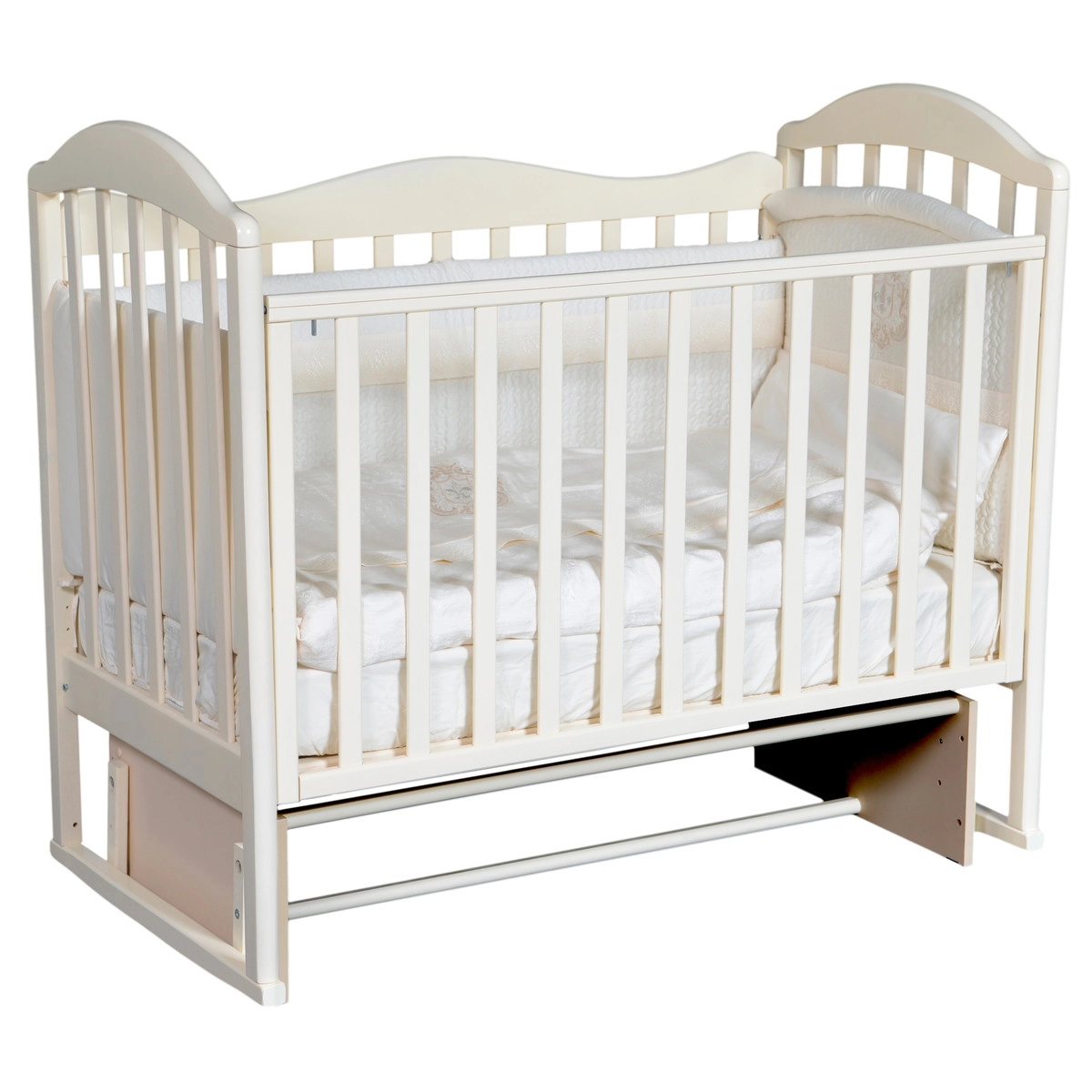 Детская кроватка КЕДР Emily 6 УМ Слоновая кость 5bc8rwukbhk7exh4sstc8fa3aiyqv6dg