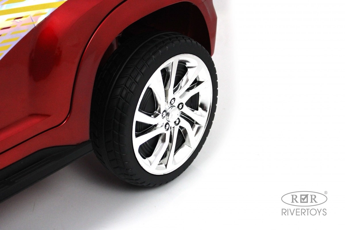 Детский электромобиль RiverToys М444БХ красный глянец vnjlx0d2figaufl7m2k9cunycpci2z2f