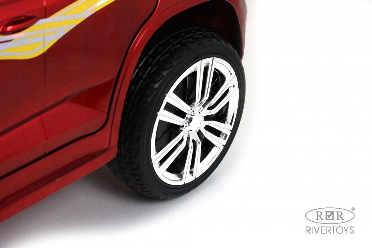 Детский электромобиль RiverToys М555БХ красный глянец 41jmq8xi6ba33urq7ylovie5gi9cv1gu