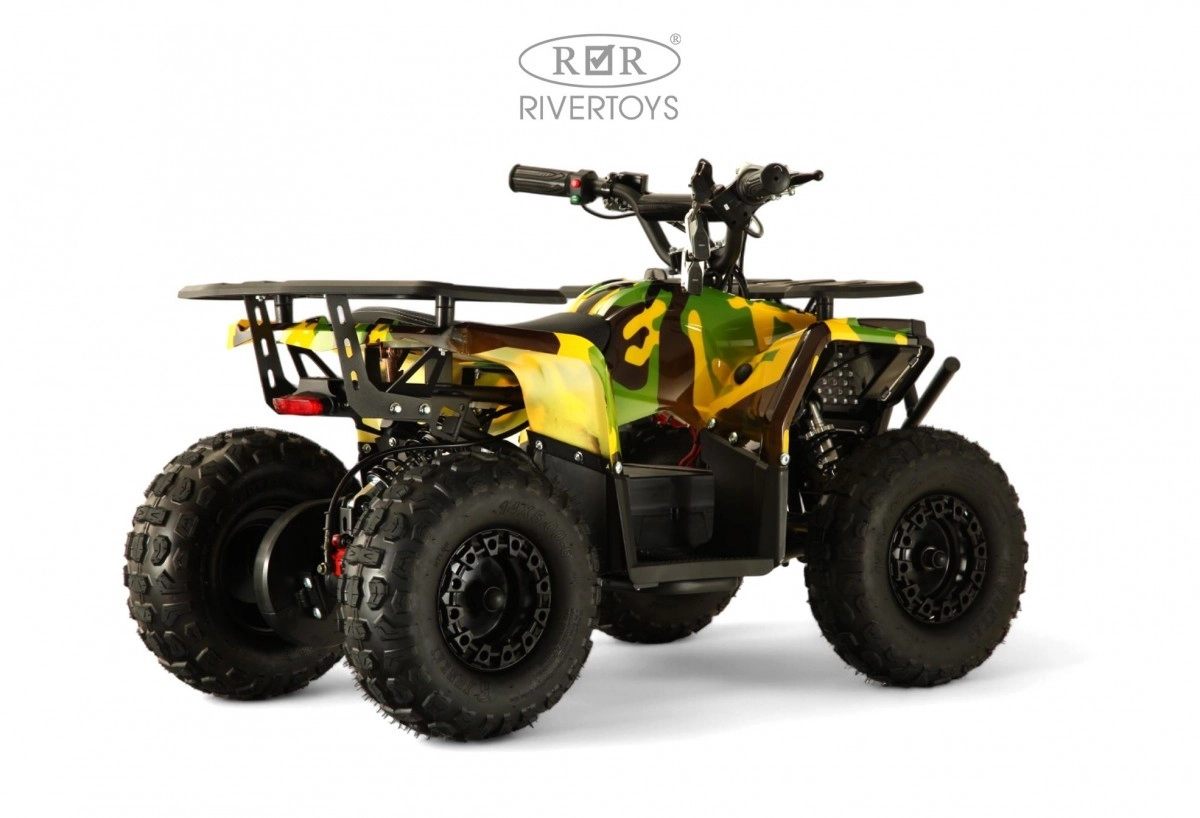 Детский электроквадроцикл RiverToys MIKA LUX желтый камуфляж y7f0r7tchdd3hftoc1oy9t40zy9c0o6w