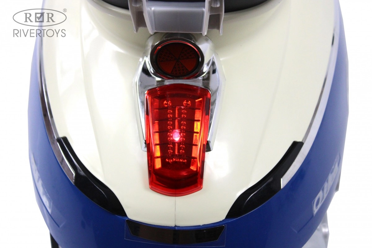Детский электромотоцикл RiverToys Z222ZZ синий l8u47qkz352skh9qsgzhm66wtqzikunf