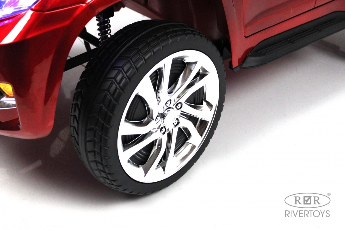 Детский электромобиль RiverToys М444БХ красный глянец v9vblkm2jrube54nxf5xtmczwf6y2xic