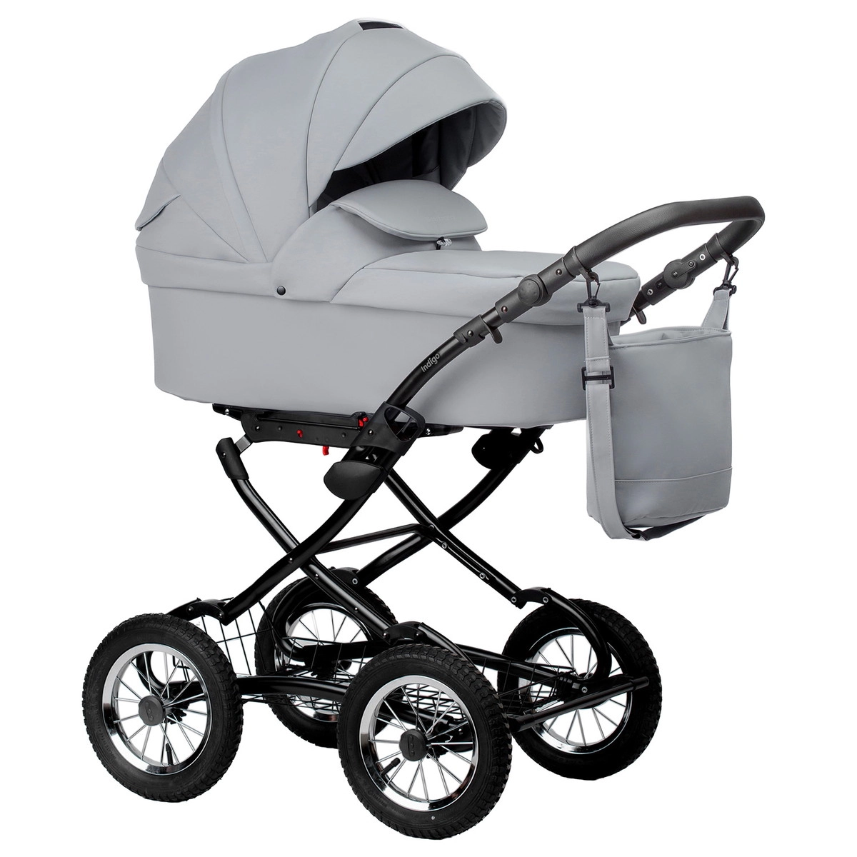 Коляска 2 в 1 Indigo BARBARA ECO Classic св.серая кожа natxkvbk8r1xmnqzl0lr67pw0gkhyl06