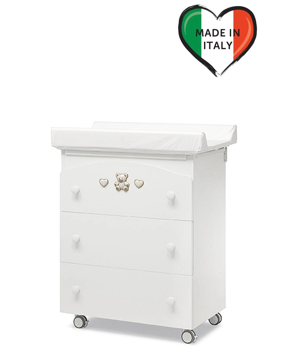 Пеленальный комод Erbesi Tippy Jolie Белый v98w4bc4iquewhatyqtihrkacrxxmeeb