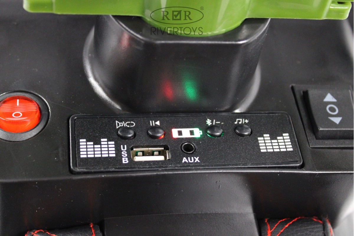 Детский электромобиль RiverToys G005GG зеленый lmf99mxml55jh42kpar3sc59qlsppxkd