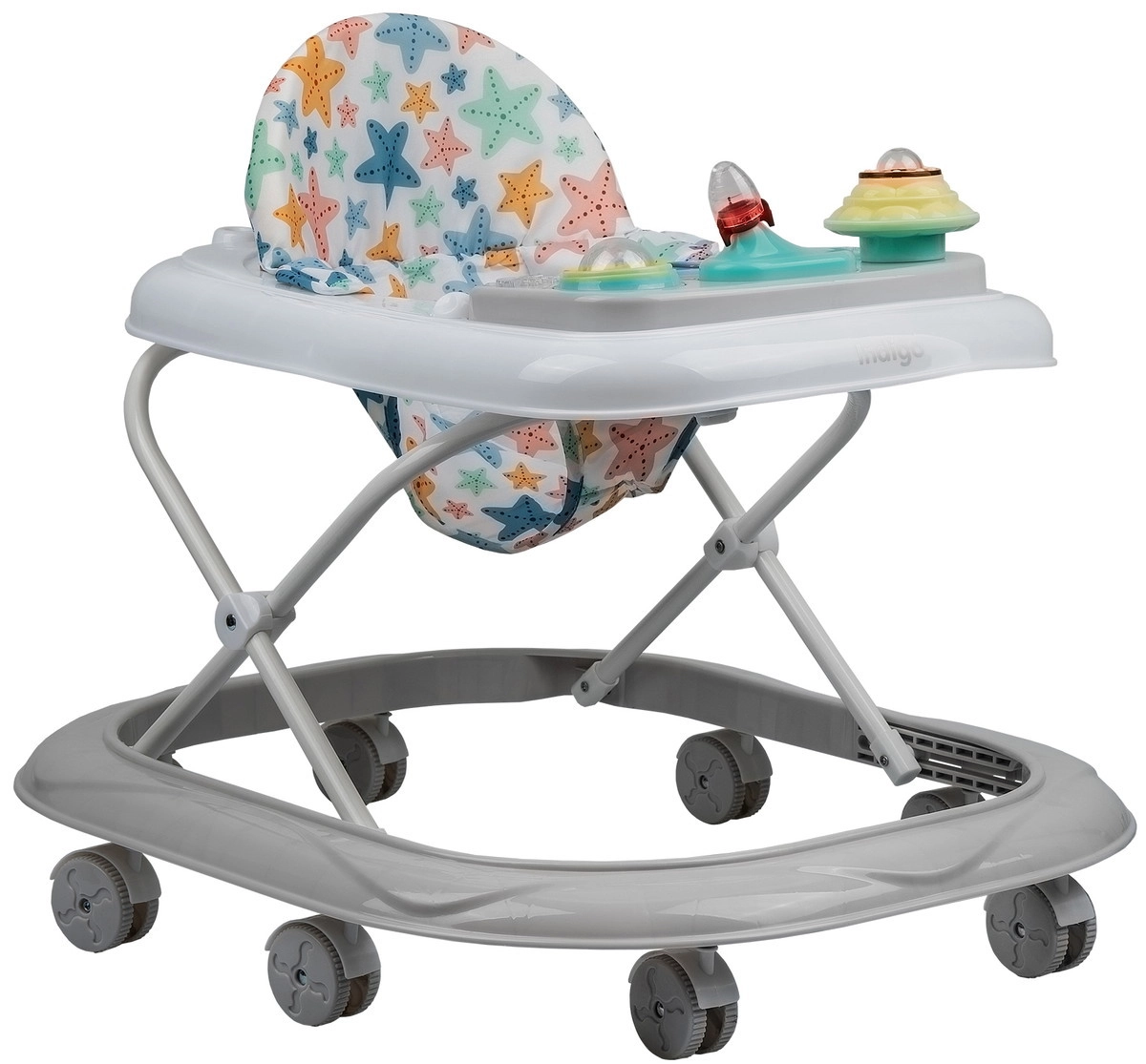 Детские ходунки Indigo Space серый wr78sgaf3rnip6w5yuaxia311e0aetq1