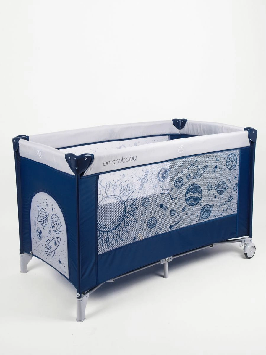 Манеж-кровать Amarobaby MULTIFORM (Space)