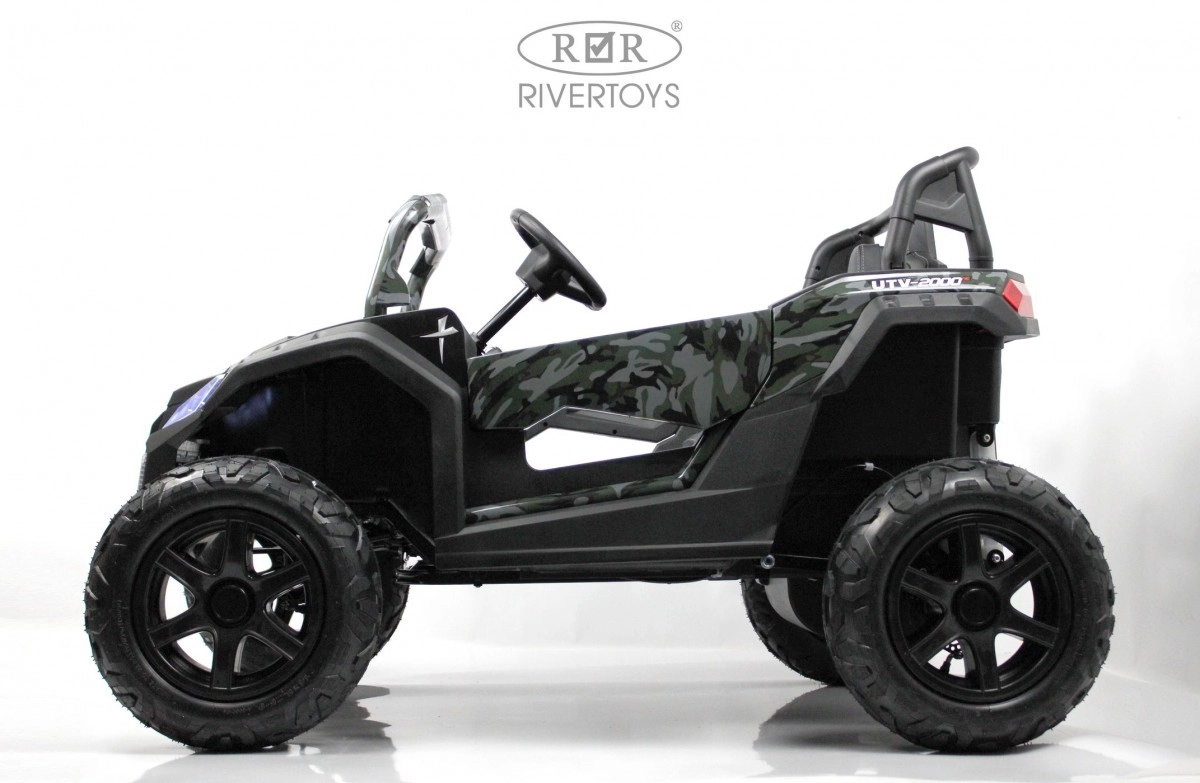 Детский электромобиль RiverToys M222MM зеленый камуфляж hxqk0uz0ujl9prswn8vt7xapr25dcxhq